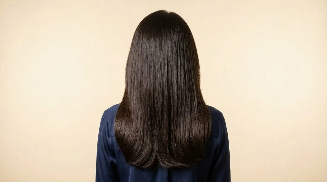 After using Nasma Luxe Hair Oil