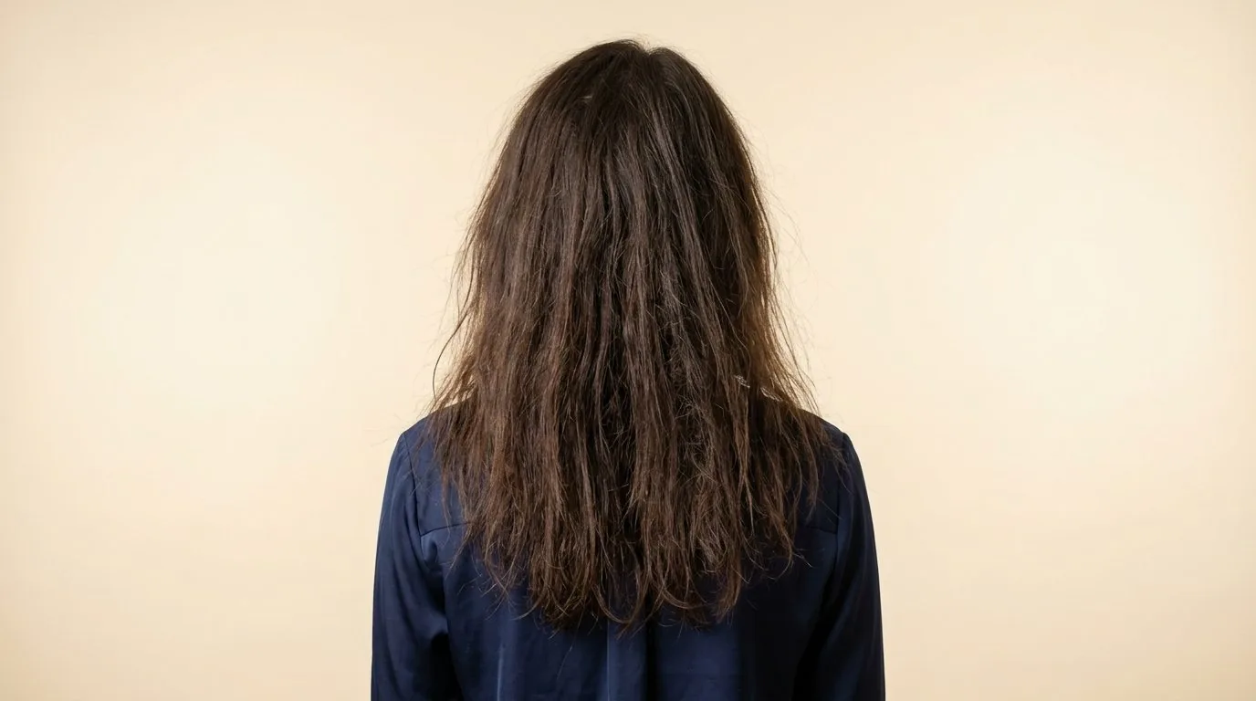Before using Nasma Luxe Hair Oil