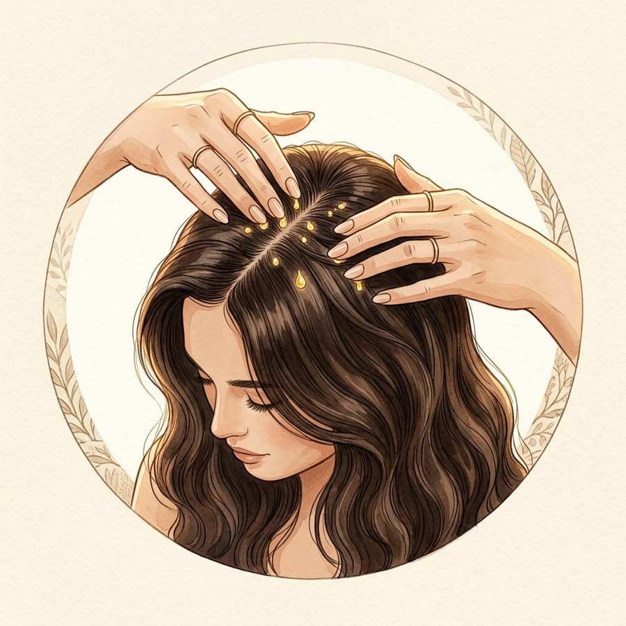 Step 01 — Apply Nasma Luxe