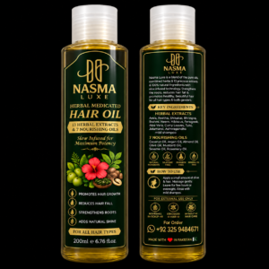 NASMA LUXE Herbal Medicated Hair Oil – 200ml